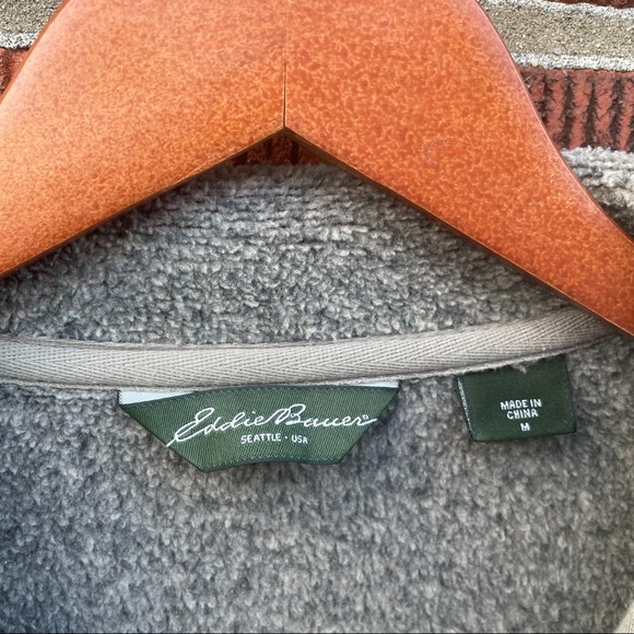 Eddie Bauer Half Zip Pullover Sweater Size Medium - Picture 5 of 8